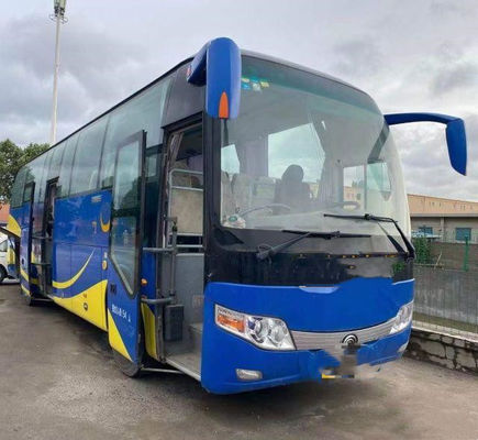 Bus di Yutong del passeggero utilizzato IV posteriore diesel dell'euro di Yuchai del motore delle doppie porte del bus 54seats della seconda mano di marca di Yutong