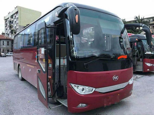 Bus del passeggero utilizzato chilometro basso del motore di Yuchai del telaio dell'airbag dei sedili utilizzato marca del bus di giro di Ankai HFF6909 38 per l'Africa