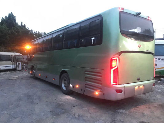 Porte del bus di Kinglong le doppie hanno utilizzato il motore della parte posteriore del telaio XMQ6113 Yuchai dell'airbag dei sedili di Bus 51 della vettura