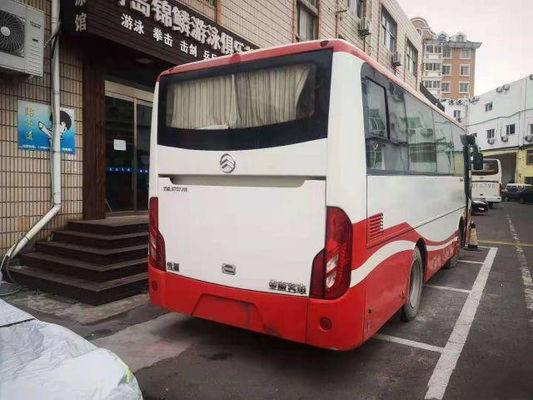Dragon Bus dorato usato XML6757 ha utilizzato la vettura 2016 di alta qualità dell'euro IV del motore 127kw della parte posteriore del bus di giro 33seats Yuchai Bus