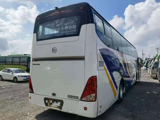 Dragon Bus dorato usato XML6125 ha usato porte dell'euro IV posteriore del motore 127kw del bus di giro 55seats Yuchai le doppie