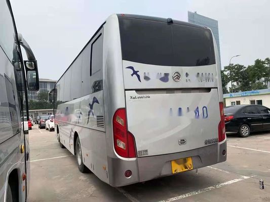 Dragon Bus dorato usato XML6897 ha utilizzato la vettura Bus 39 telai posteriori dell'airbag del motore 180kw di Yuchai dei sedili