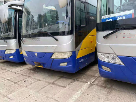 La marca usata del bus di giro ha utilizzato il bus 243kw di alta qualità del motore della parte posteriore del bus 51seats Yuchai di Foton