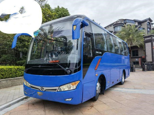 La marca usata Kinglong 35 del modello XMQ6859 del bus di giro mette l'euro a sedere basso III di chilometro ha usato Mini Coach