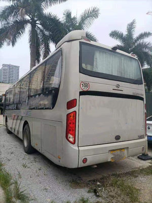 La marca usata 55 di Bus XMQ6110 Kinglong della vettura mette porte a sedere del motore di Yuchai le doppie