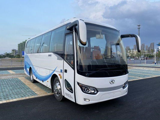 La seconda mano Kinglong ha utilizzato la vettura Bus 36 sedili che la guida a sinistra manuale trasporta la marca XMQ6829