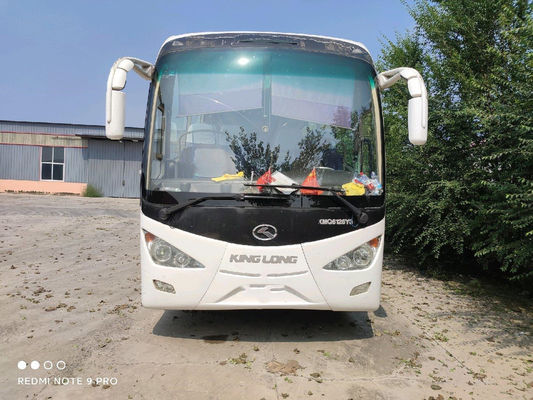 La sospensione XMQ6126 della molla a lamelle dei sedili di Kinglong 55 ha utilizzato la vettura Bus For Sale di Passager della città della navetta