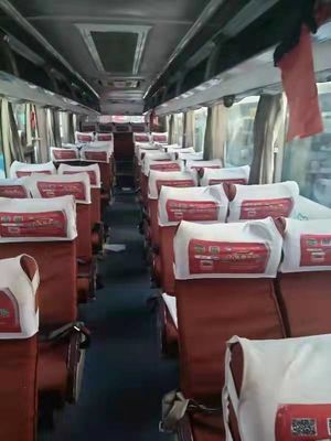 Il bus utilizzato 49 sedili ha utilizzato il bus ZK6122HQ di Yutong ha usato l'azionamento di Bus Left Hand della vettura con il condizionatore d'aria