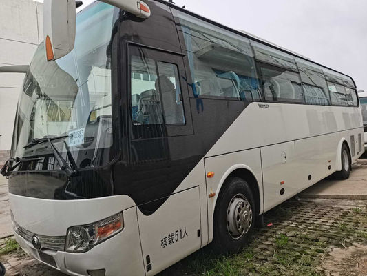 51 sedile 2014 bus di Second Hand Tourist della vettura utilizzato Yutong del motore della parte posteriore del bus utilizzato anno Zk6110