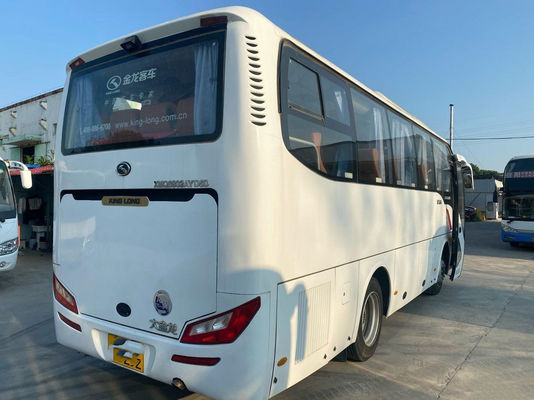 Alta qualità d'acciaio usata del telaio dell'euro 5 del motore di Yuchai dei sedili del bus usata XMQ6802 34 di Kinglong del bus di giro