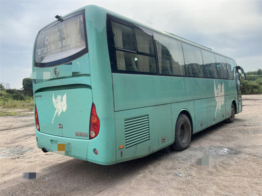 Motore posteriore facente un giro turistico dorato del bus della città dei sedili del bus 49 di Dragon Bus XML6113 della seconda mano