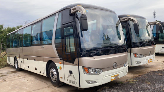 Accessori dorati utilizzati Suppler del bus dei sedili di Dragon Coach Bus XML6112 Mini Bus Weichai Engine 194kw 48 per Yutong Kinglong