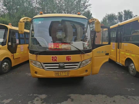 2014 anni 26 Mini Bus usato sedili YUTONG hanno utilizzato lo scuolabus con Front Engine