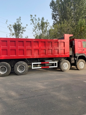 Modo dell'azionamento del camion 8x4 di Sinotruk Howo 375Hp Tipper Truck Used Howo Drump