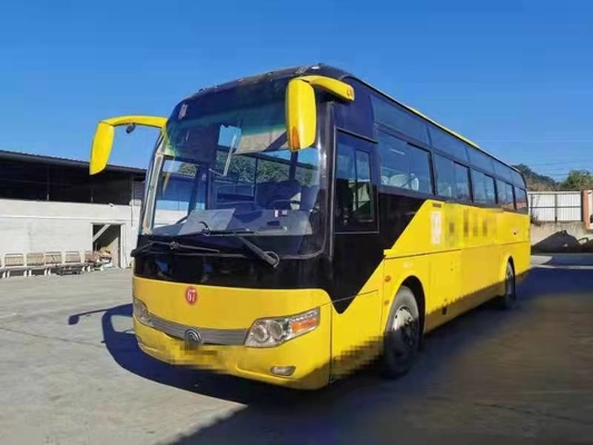 Il bus utilizzato Zk6110 60 di Yutong mette la vettura a sedere di giro della disposizione LHD del motore 2+3 della parte posteriore di Yuchai