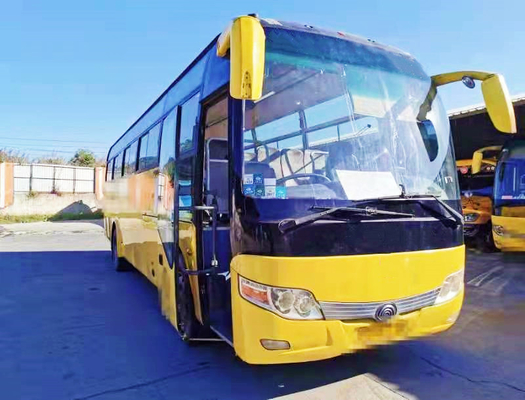 Il bus utilizzato Zk6110 60 di Yutong mette la vettura a sedere di giro della disposizione LHD del motore 2+3 della parte posteriore di Yuchai