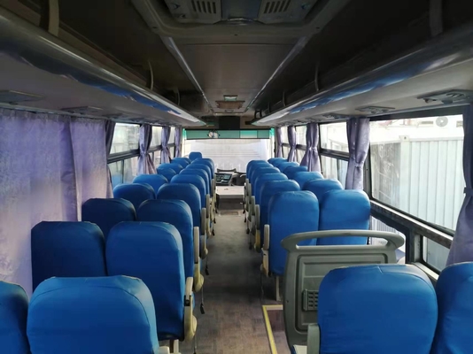 52 sedili 2014 anni hanno utilizzato il bus di Steering Used Coach del driver del bus ZK6112D Front Engine RHD di Yutong