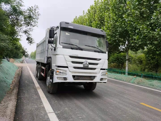 HOWO Tipper Truck Used Dump Truck 	Piatto resistente della colonna del camion dell'EURO 5