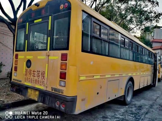 I bus di vecchia scuola 50seats hanno utilizzato il motore Mini Coach Airbag Chassis di Yuchai dello scuolabus