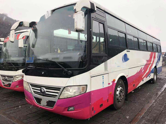 La città del passeggero usata bus interurbani lunghi di seconda mano di giro di Yutong trasporta la vettura diesel utilizzata Buses di LHD