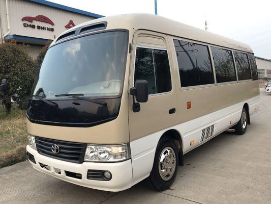 Il bus di seconda mano della benzina del bus 3TR del sottobicchiere di Toyota ha usato l'uso di anno di Mini Buses di 23 sedili nel 2013