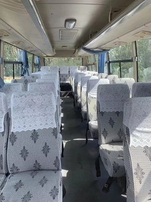 39 direzione di Front Engine Used Coach Bus RHD della seconda mano del bus di Yutong usata ZK6932d dei sedili