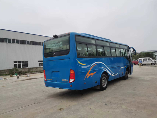 34 il passeggero Mini Bus Front Engine Used Yutong ha lasciato la vettura turistica di guida ZK6842d