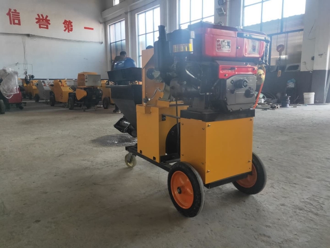 La macchina di spruzzatura 12mpa del tuffatore della costruzione del mortaio diesel delle macchine trasporta la pressione 28HP