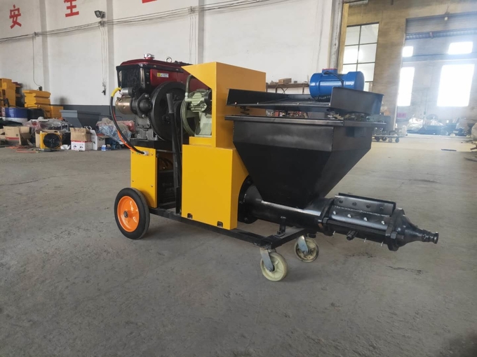 La macchina di spruzzatura 12mpa del tuffatore della costruzione del mortaio diesel delle macchine trasporta la pressione 28HP