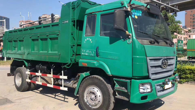 Autocarro con cassone ribaltabile utilizzato 4x2 235HP 2009 anni con la buona condizione JIEFANG FOTON DONGFENG