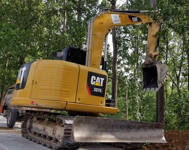 Pressione idraulica usata del CAT 307E2 dell'escavatore piccola 2008 anni secondi di macchina della costruzione