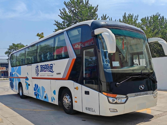 qualità  Used King Long Coaches XMQ6129 Airbag Suspension 2016 Year 55 Seats 2 Passenger Doors LHD/RHD Luggage Fabbrica
