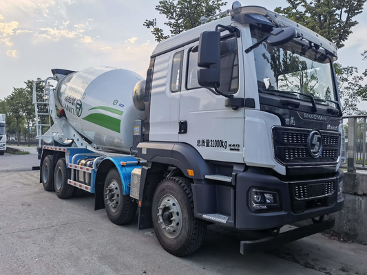 qualità  Used Heavy Duty Trucks 8*4 Drive Mode Shacman Concrete Mixer Truck 12 Cubic Fabbrica