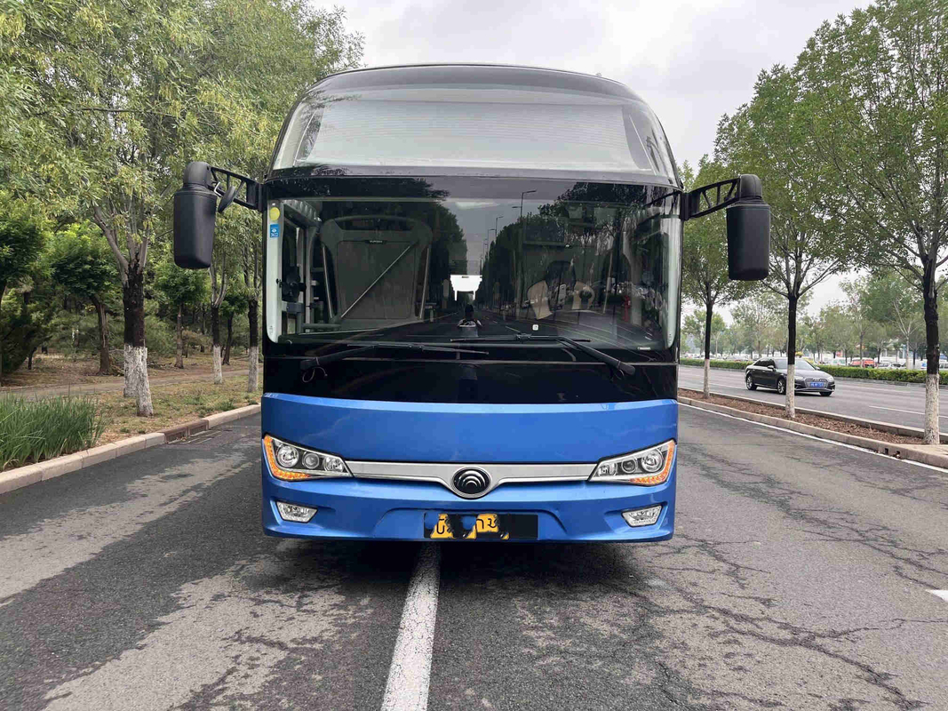 Doppio driver di mano di Seat Leftt della vettura 56 del motore della parte posteriore di Decker Bus Sightseeing Yutong ZK6148