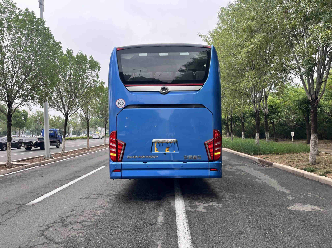 Doppio driver di mano di Seat Leftt della vettura 56 del motore della parte posteriore di Decker Bus Sightseeing Yutong ZK6148