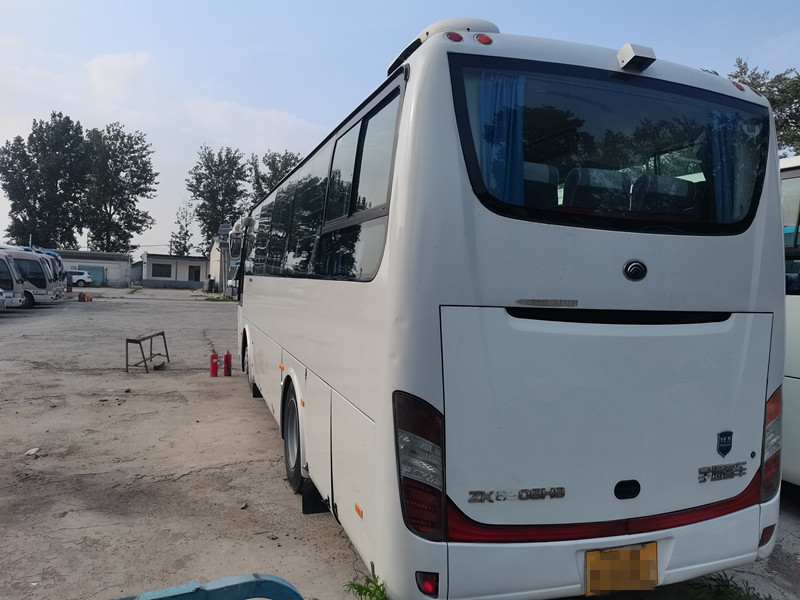 39 bus di Yutong utilizzato dei sedili ZK6908 per trasporto che dirige i motori diesel di LHD