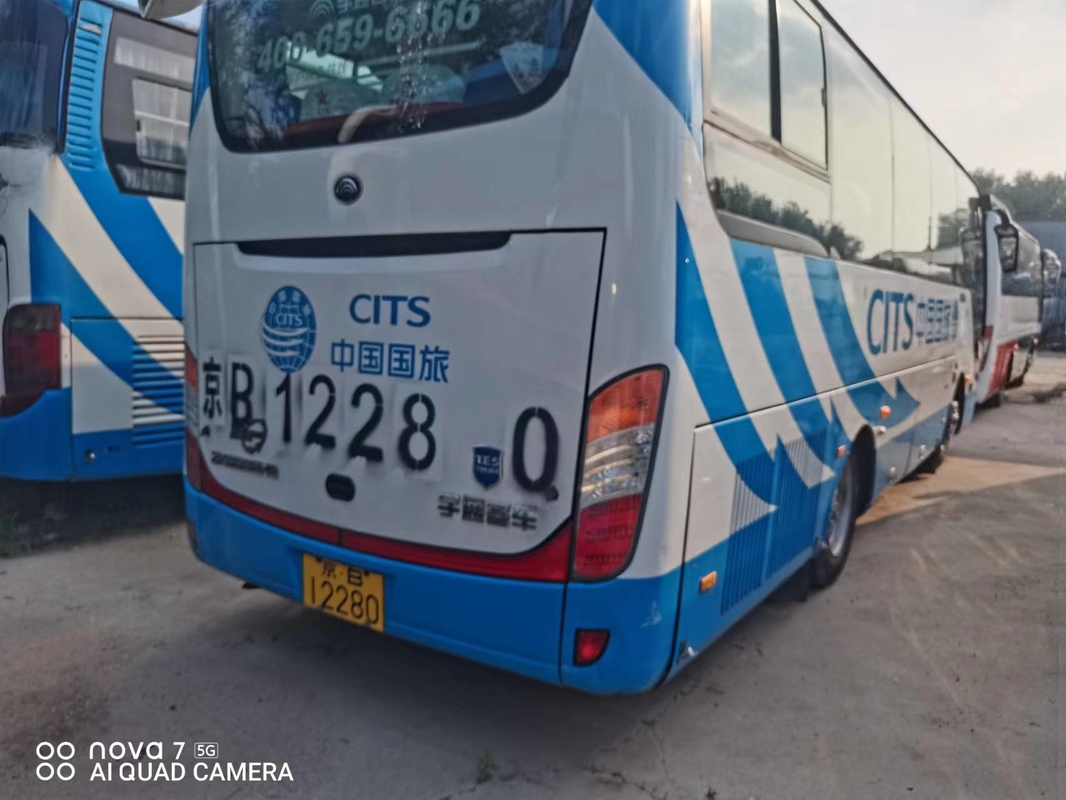 Bus ZK6858 mini RHD di Yutong utilizzato 35 sedili che dirige i motori diesel per trasporto
