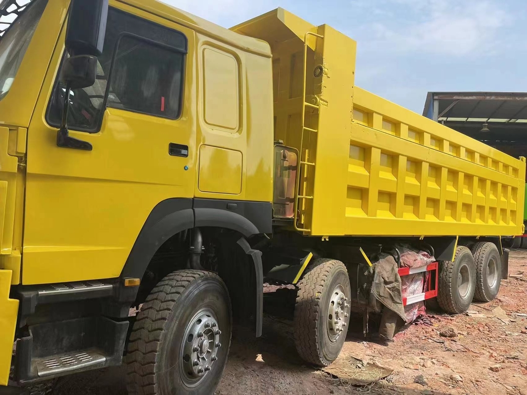 8*4 ha utilizzato il camion di seconda mano delle ruote dell'autocarro con cassone ribaltabile 40ton Mitsubishi Fuso 12 con 380HP