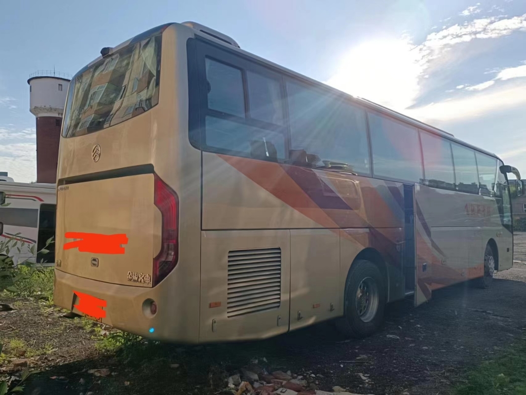 2012 la mano sinistra dorata di Dragon Used Coaster Bus XML6113 LHD che determina 49 sedili prepara