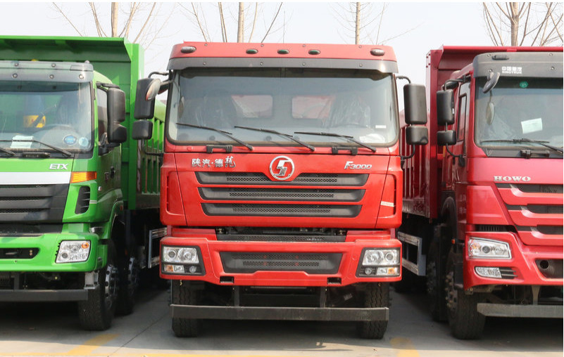 Del secchio cubico dei 25 l'autocarro con cassone ribaltabile diesel tester 15 tonnellate carica il ribaltatore 430hp di Rhd della guida a destra 8x4 dell'euro II