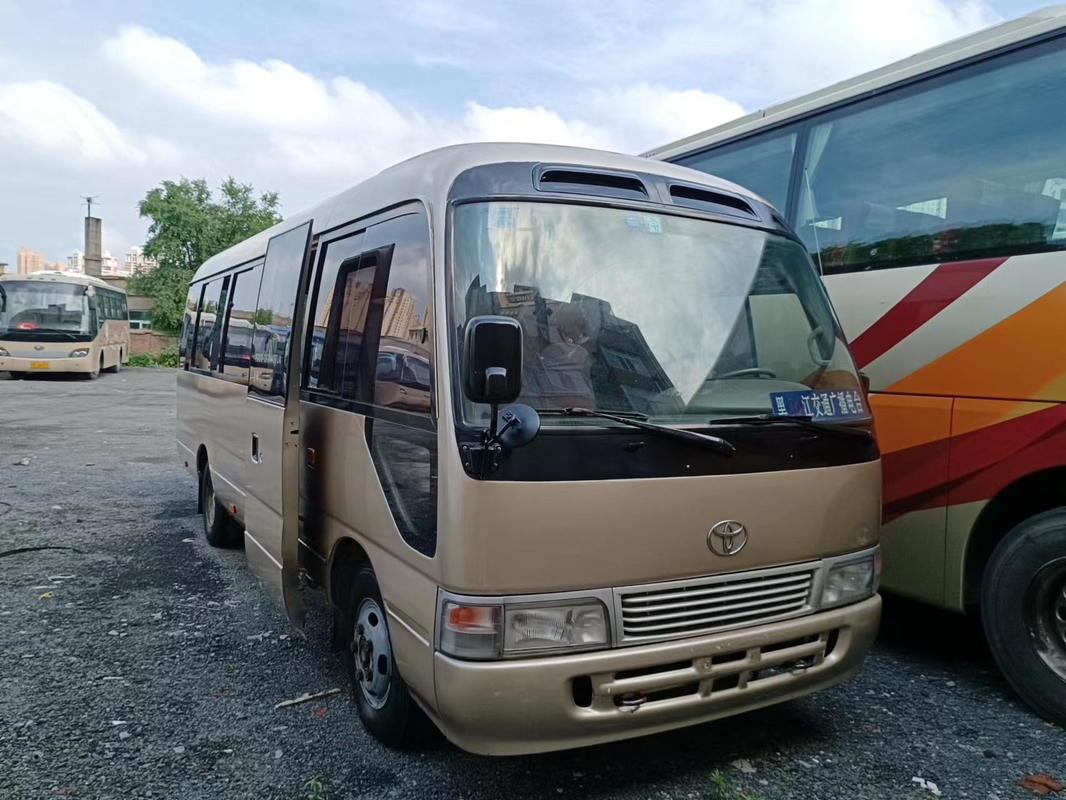 2016 seconda mano del bus del sottobicchiere di Toyota utilizzata di anno 29 sedili con il motore diesel 1Hz