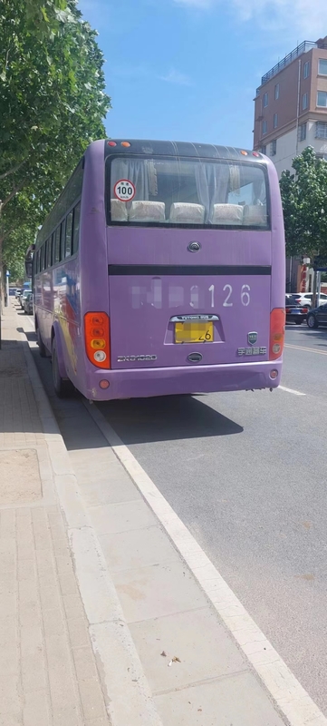 2014 anni 45 Yutong usato sedili trasportano il diesel di Bus Front Engine Two Door LHD della vettura di ZK6102D