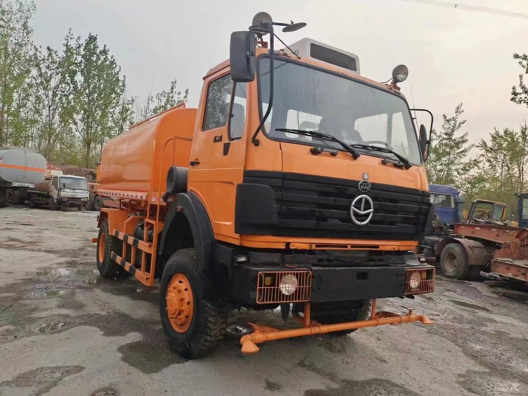 Spruzzatore pieno cubico dell'acqua dell'azionamento 4X4 Off Road del camion 290hp dello spruzzatore del serbatoio di acqua dei tester di LHD 15
