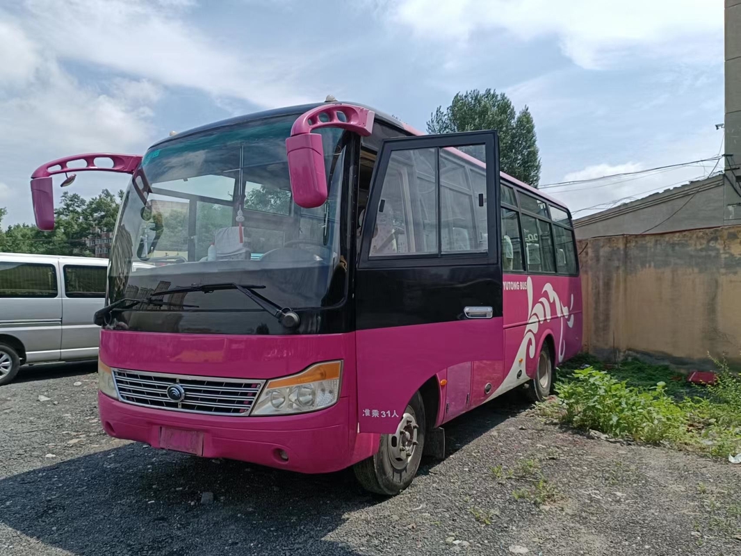 2016 bus ZK6752D Mini Bus With Front Engine di Yutong utilizzato di anno 31 sedili per trasporto