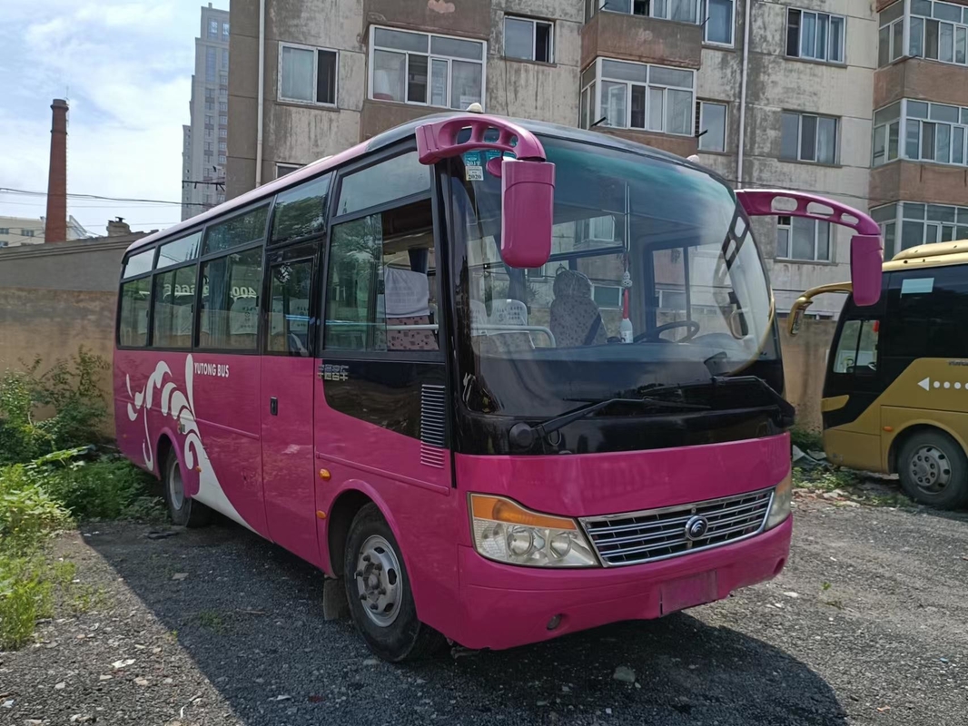 2016 bus ZK6752D Mini Bus With Front Engine di Yutong utilizzato di anno 31 sedili per trasporto