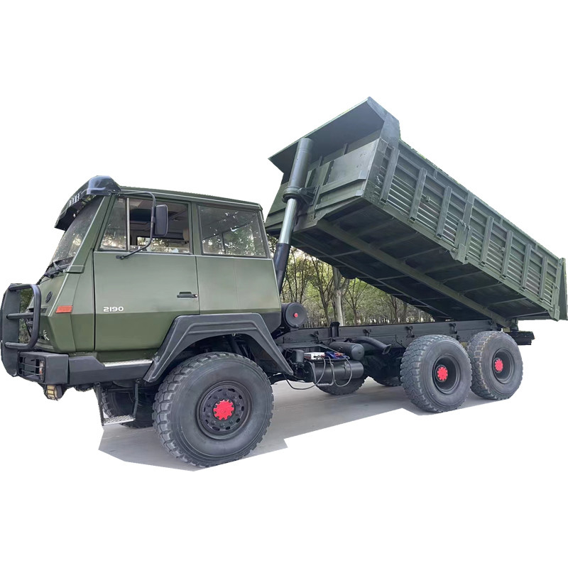Autocarro con cassone ribaltabile pieno utilizzato delle serrature di differenziale di Tipper With 3 dell'azionamento del combustibile diesel potente 310hp 6X6