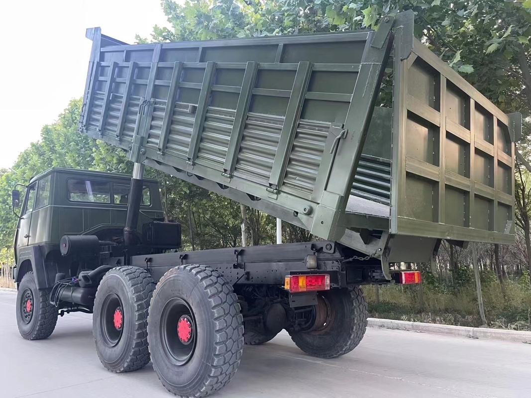 Autocarro con cassone ribaltabile pieno utilizzato delle serrature di differenziale di Tipper With 3 dell'azionamento del combustibile diesel potente 310hp 6X6