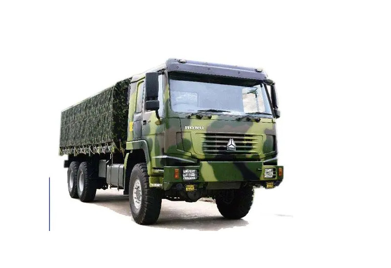 2 recinto potente Trailers Truck del doppio del camion 420hp del carico dell'euro Ii Howo del camion del carico dei furgoni