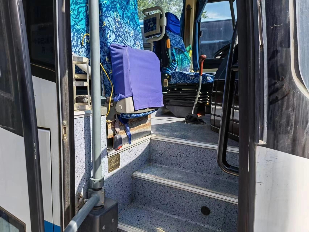Il motore posteriore Sunlong ha usato telaio della sospensione 55seats dell'airbag di Bus LHD SLK6122 della vettura l'alto