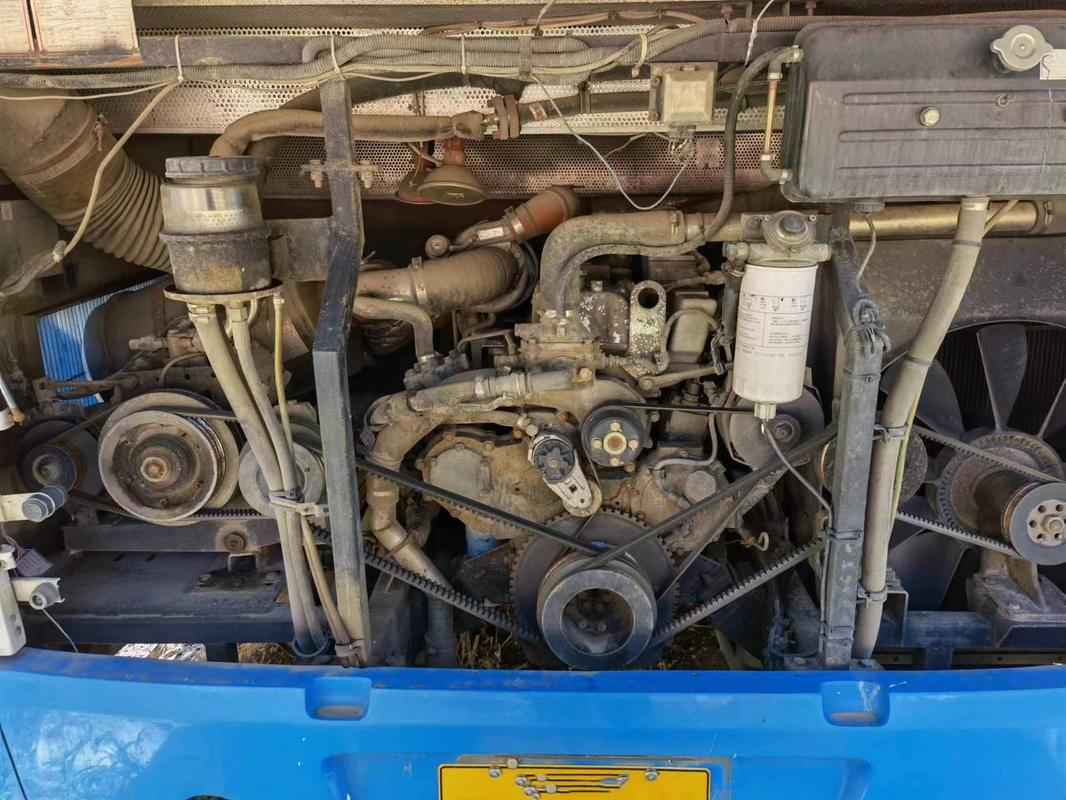 Il motore posteriore Sunlong ha usato telaio della sospensione 55seats dell'airbag di Bus LHD SLK6122 della vettura l'alto